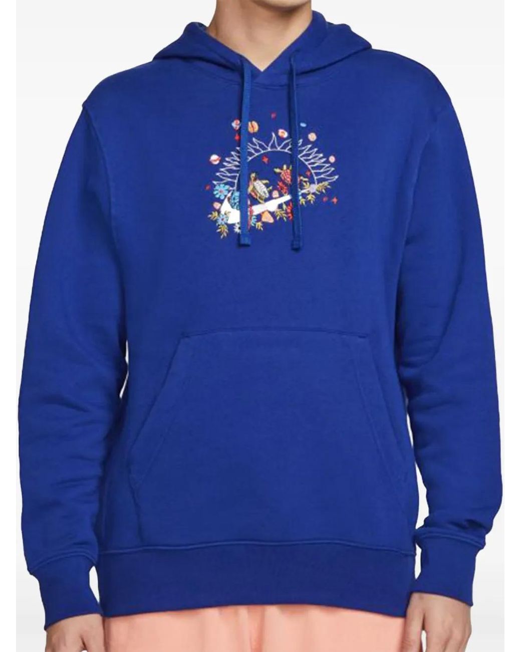 Nike Blue Sportswear Club "Royal" Fleece Hoodie for men
