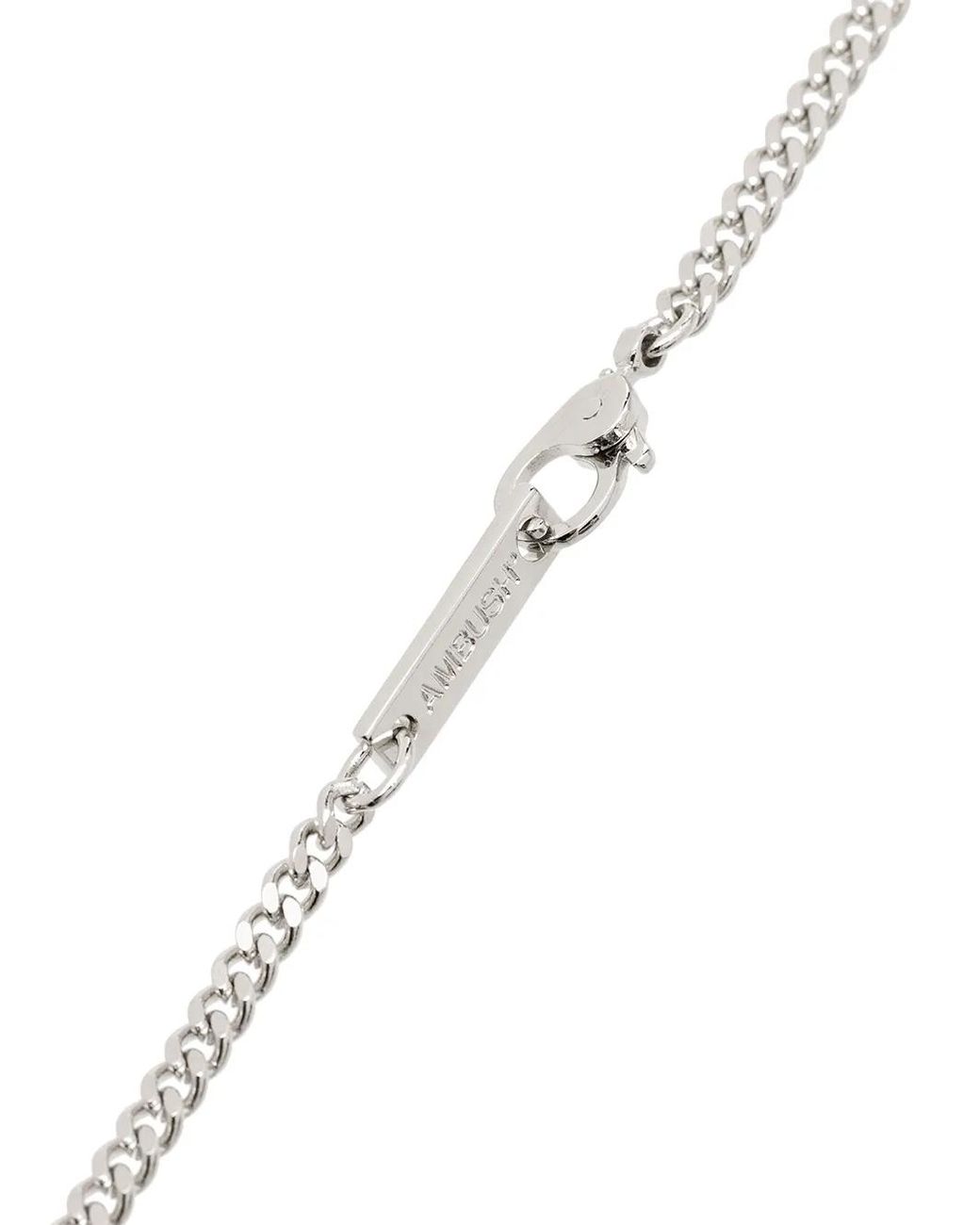 Ambush White Lighter Pendant Necklace for men