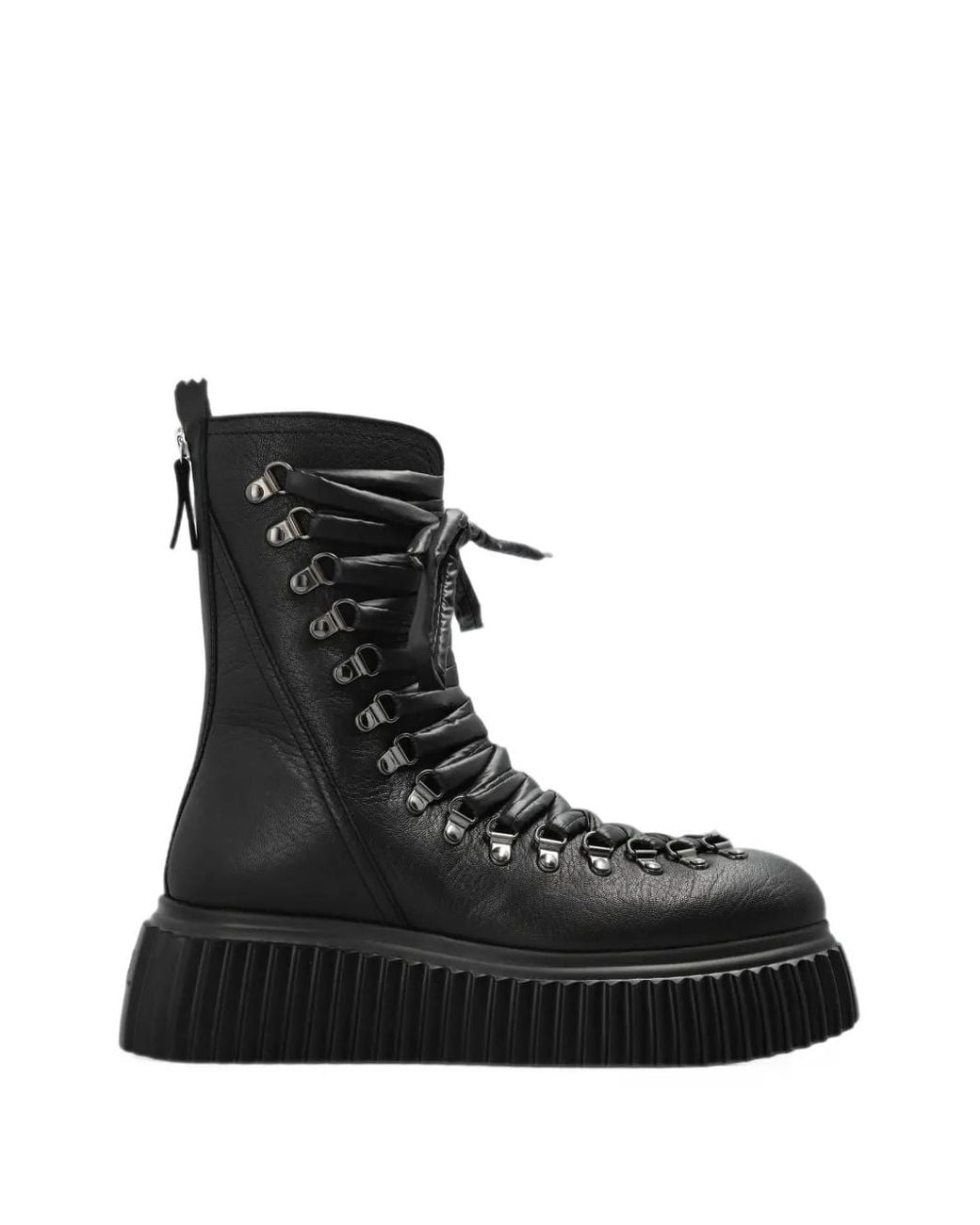 Agl Attilio Giusti Leombruni Black Dromo Platform Boots