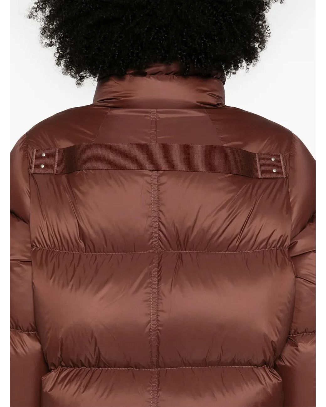 Rick Owens Gewatteerd Jack in het Brown