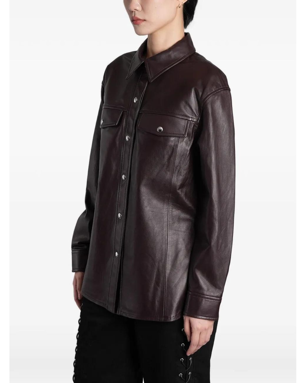 IRO Black Lambskin Jacket