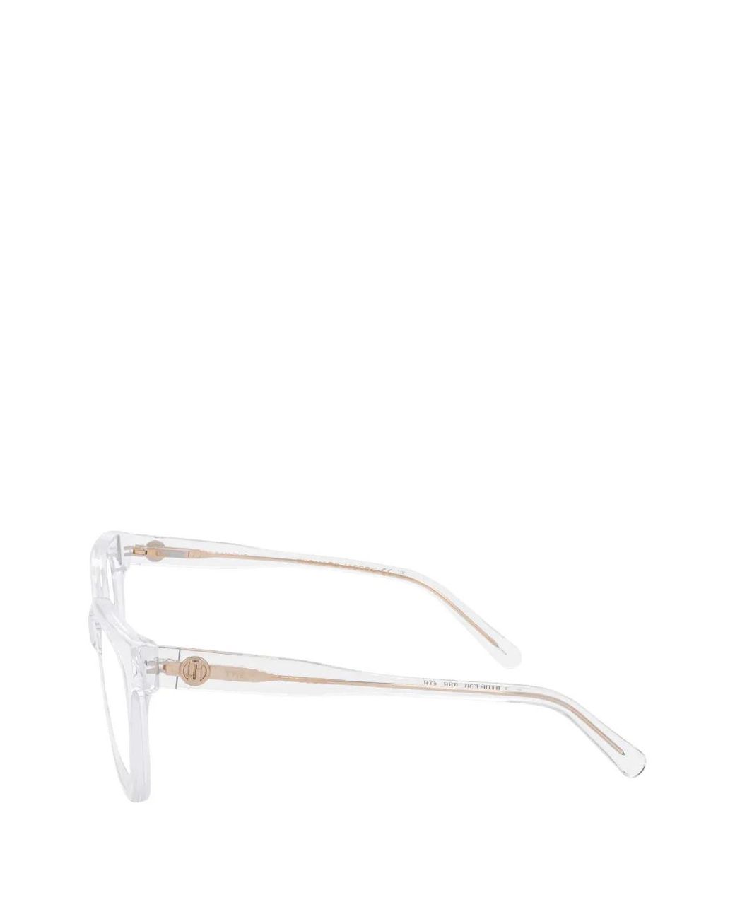 Marc Jacobs White Lunettes De Vue À Monture Carrée