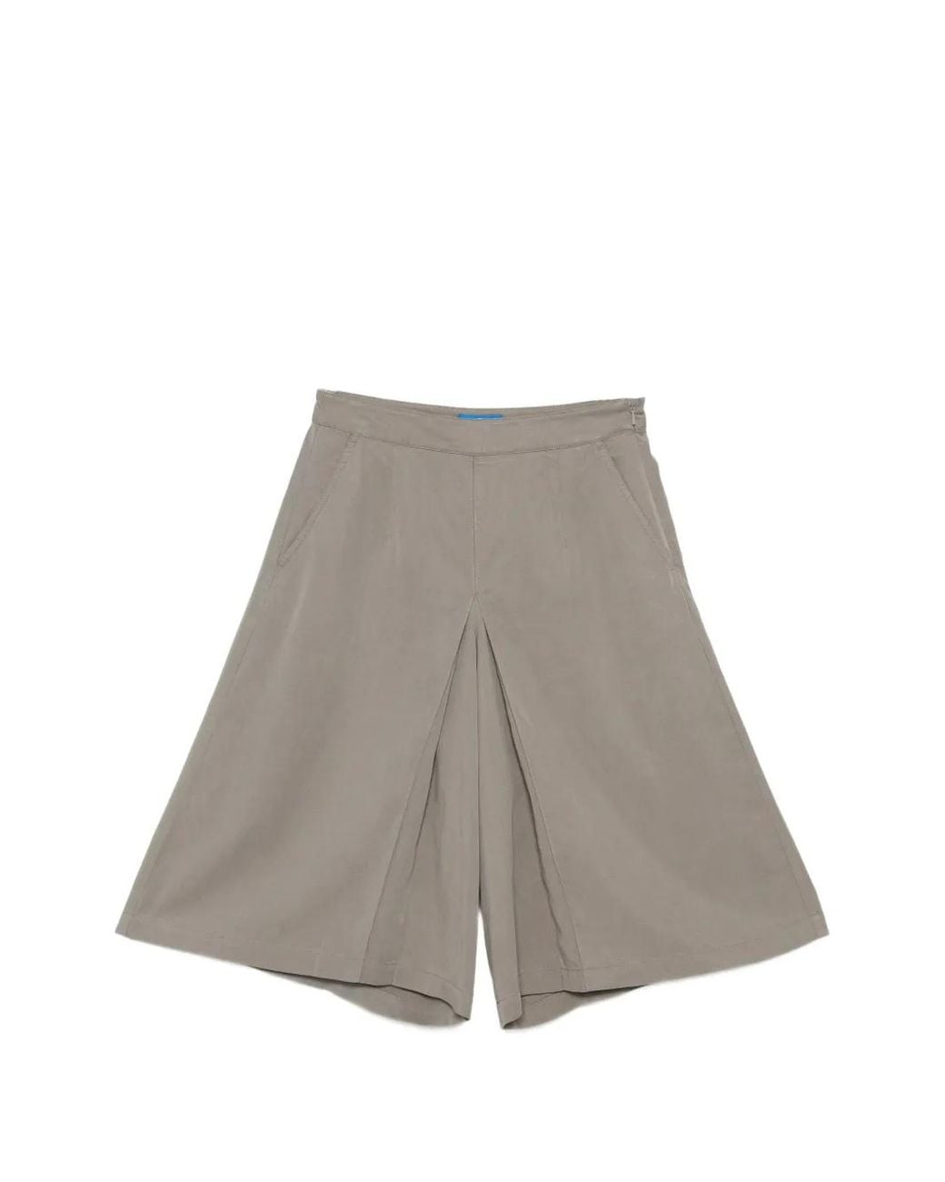 SPORT b. by agnès b. Gray Pleated Shorts