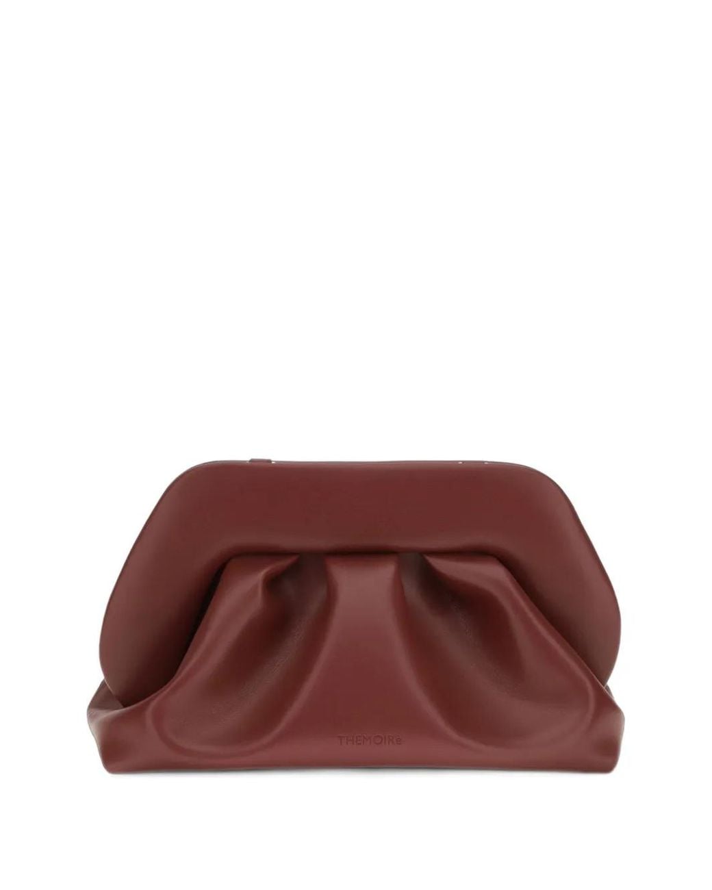 THEMOIRÈ Purple Bios Ruched Shoulder Bag