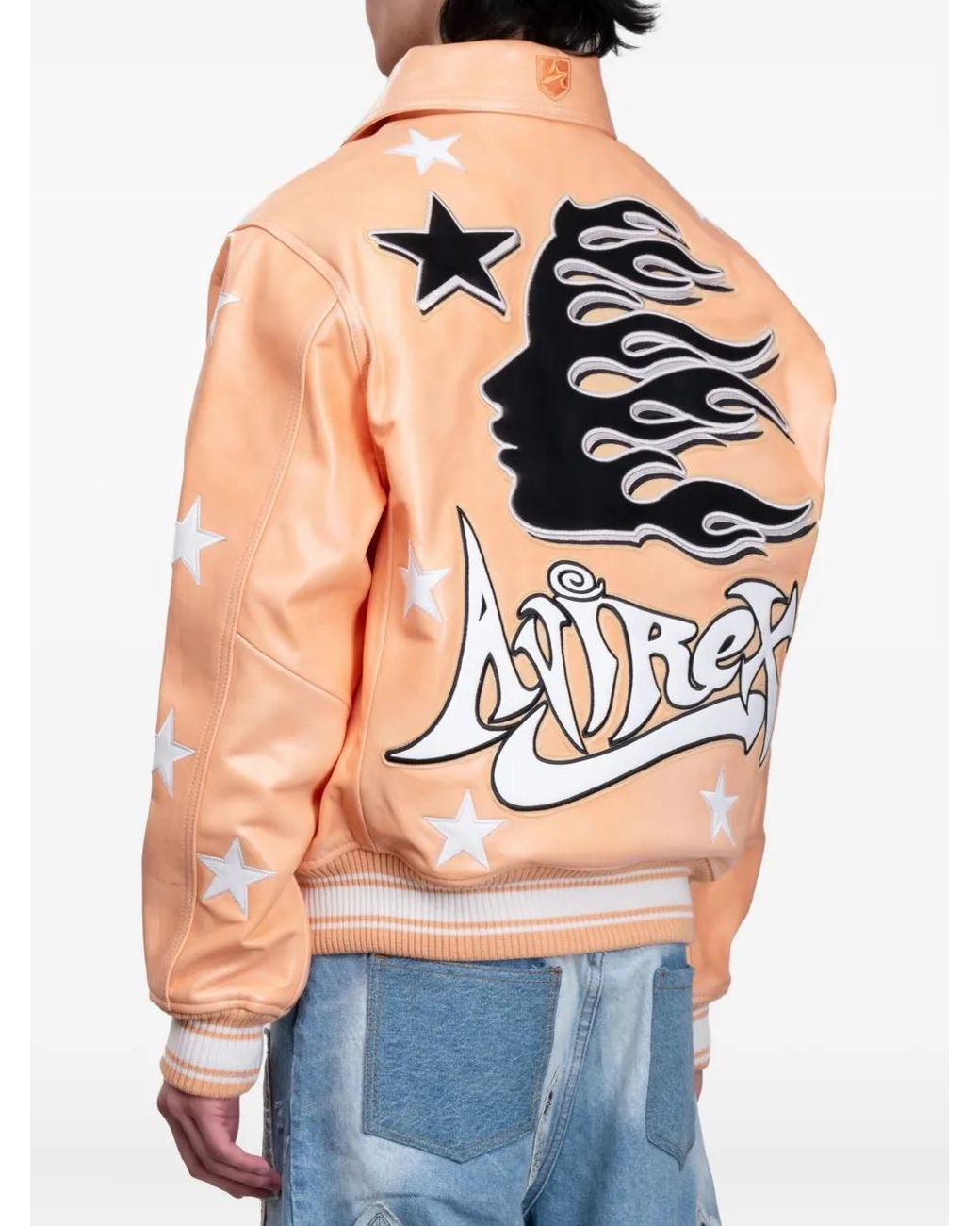 HELLSTAR Pink Veste Avirex All Star for men