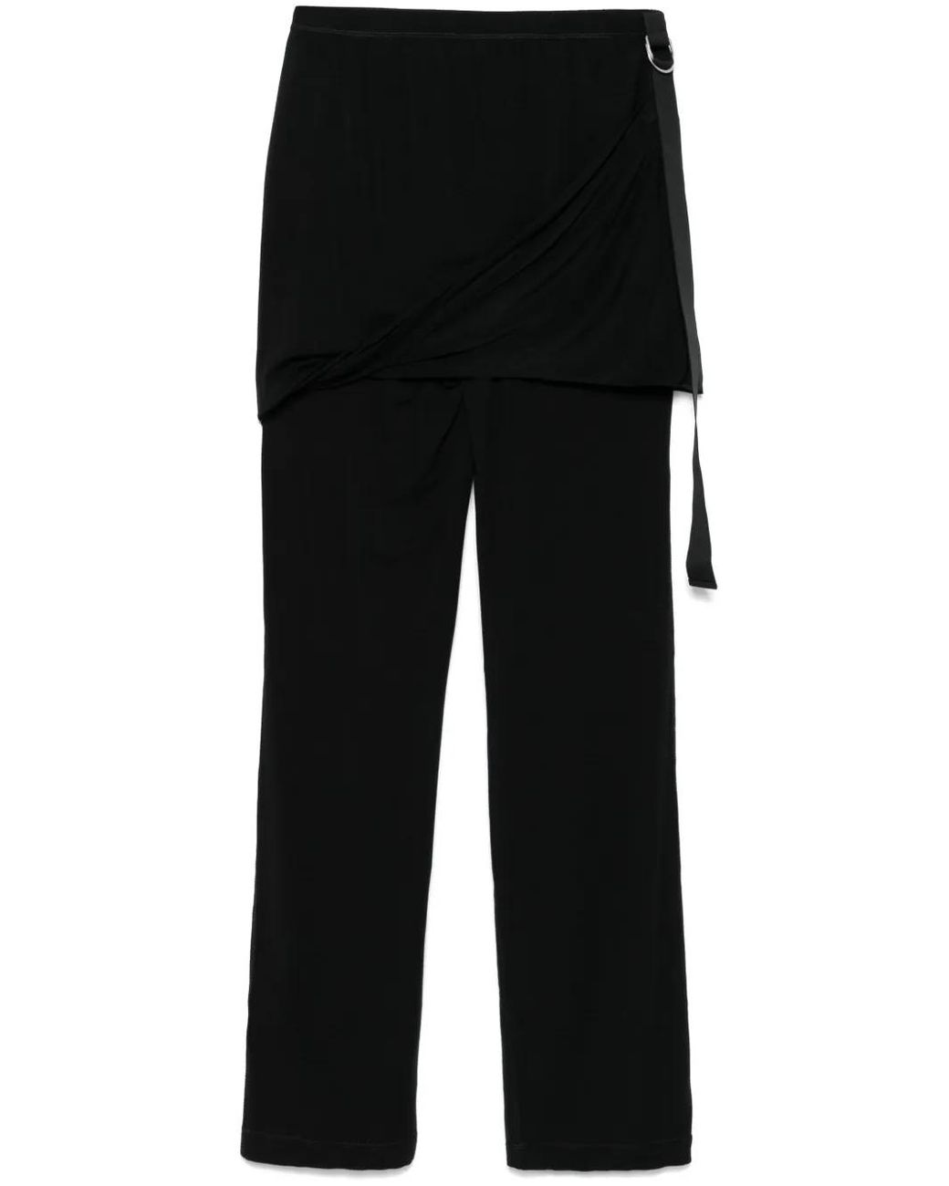 Pantalones Con Cordones Helmut Lang de color Black