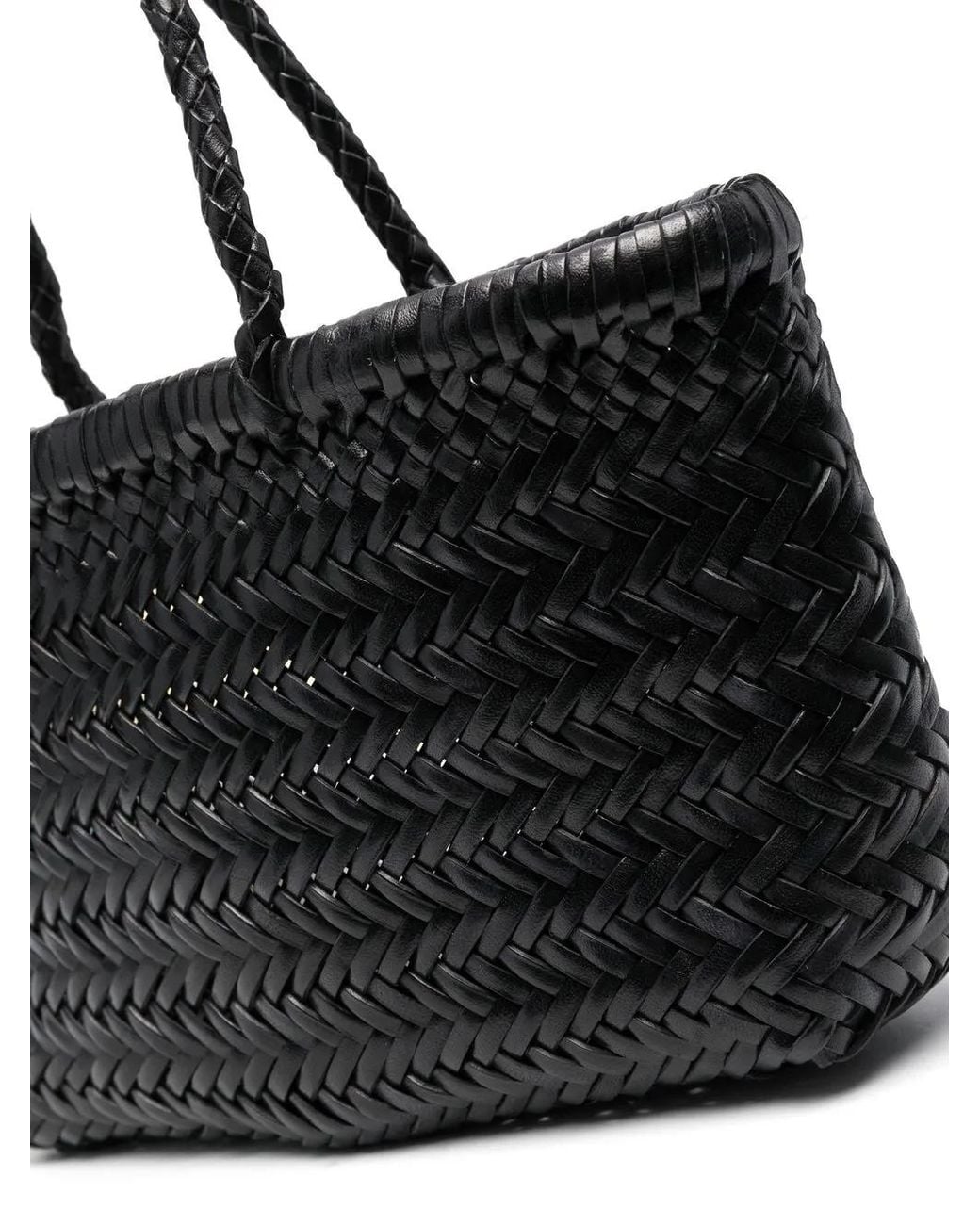 Dragon Diffusion Black Mini Flat Gora Tote Bag