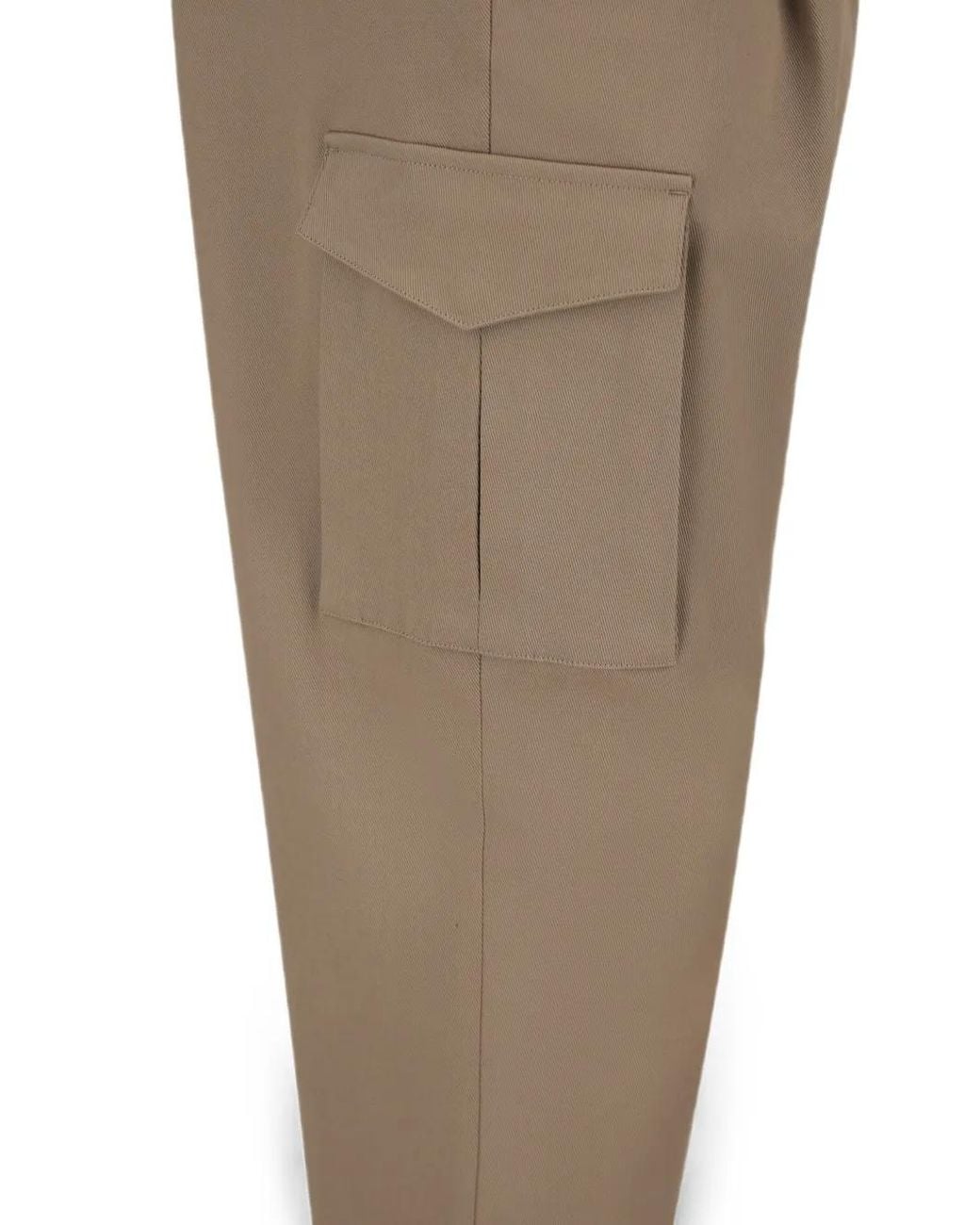 Herno Natural Drawstring-Waist Trousers for men