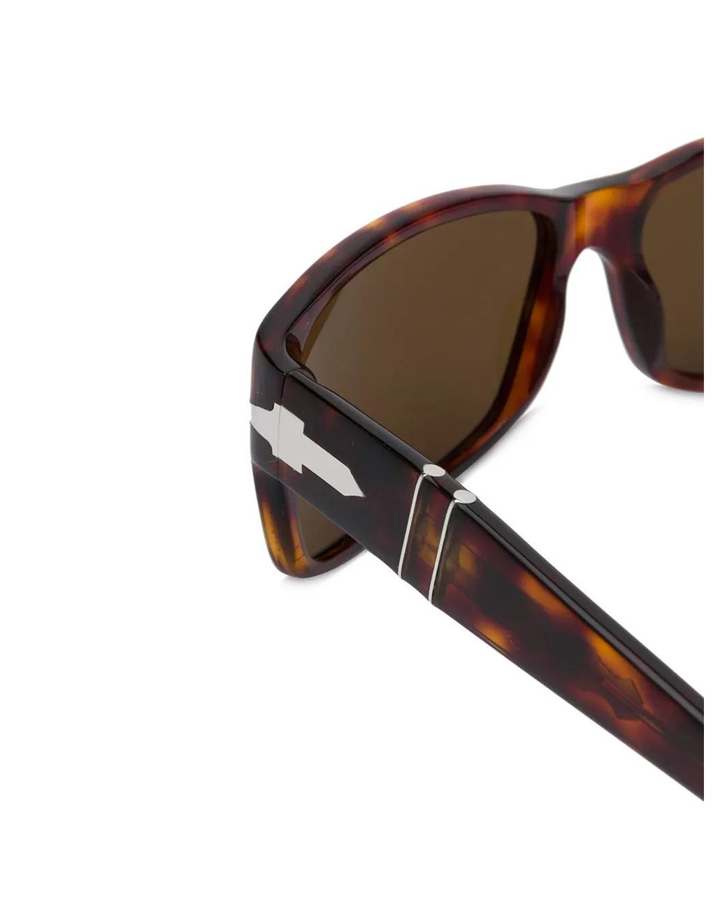 Persol Brown Tinted Tortoiseshell Sunglasses for men