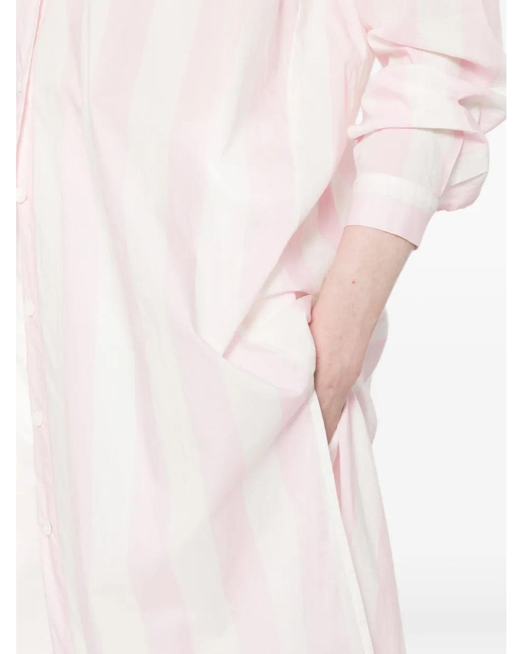 Mc2 Saint Barth White Long Adeline Dress