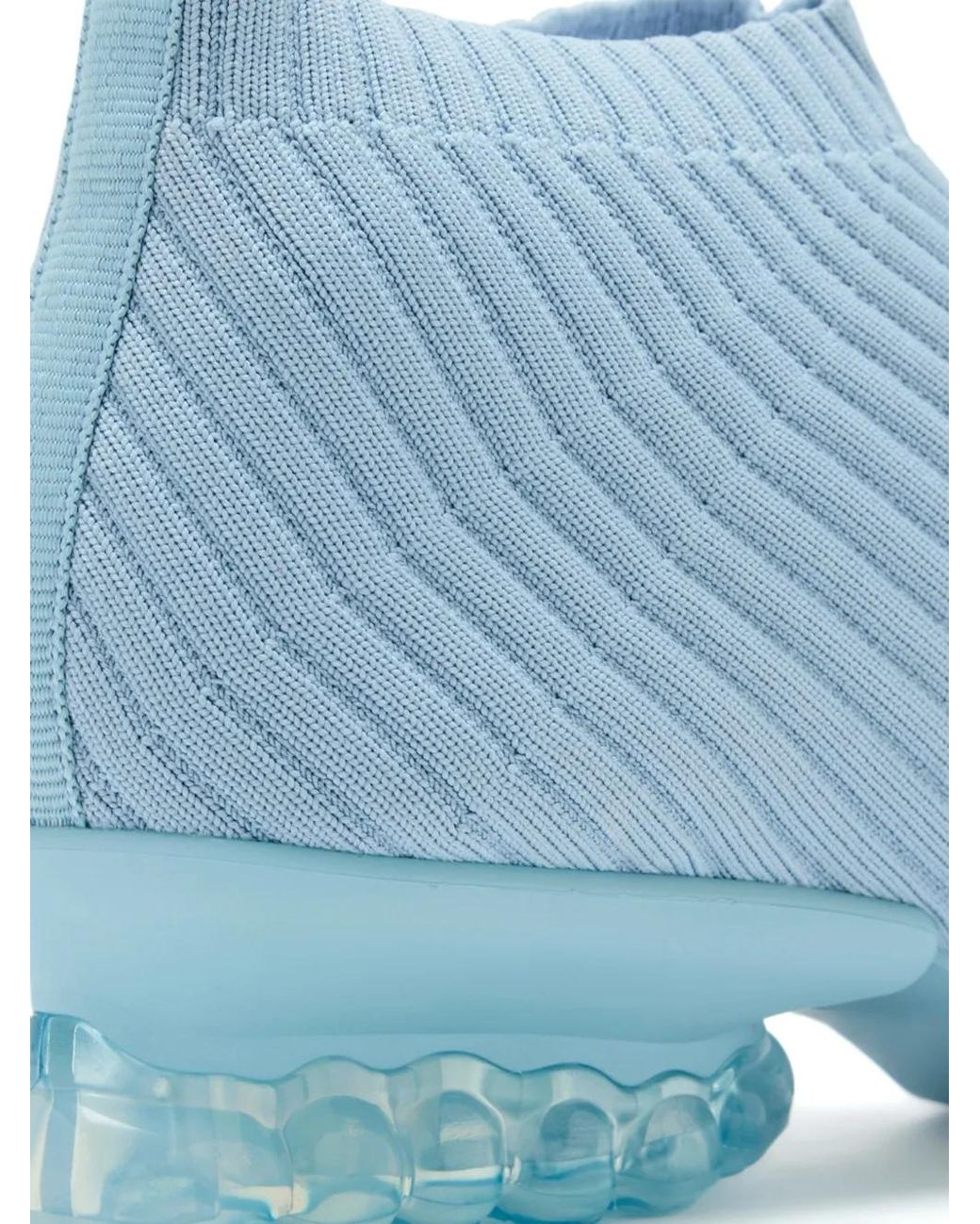 grounds Blue Ribbed Sneakers