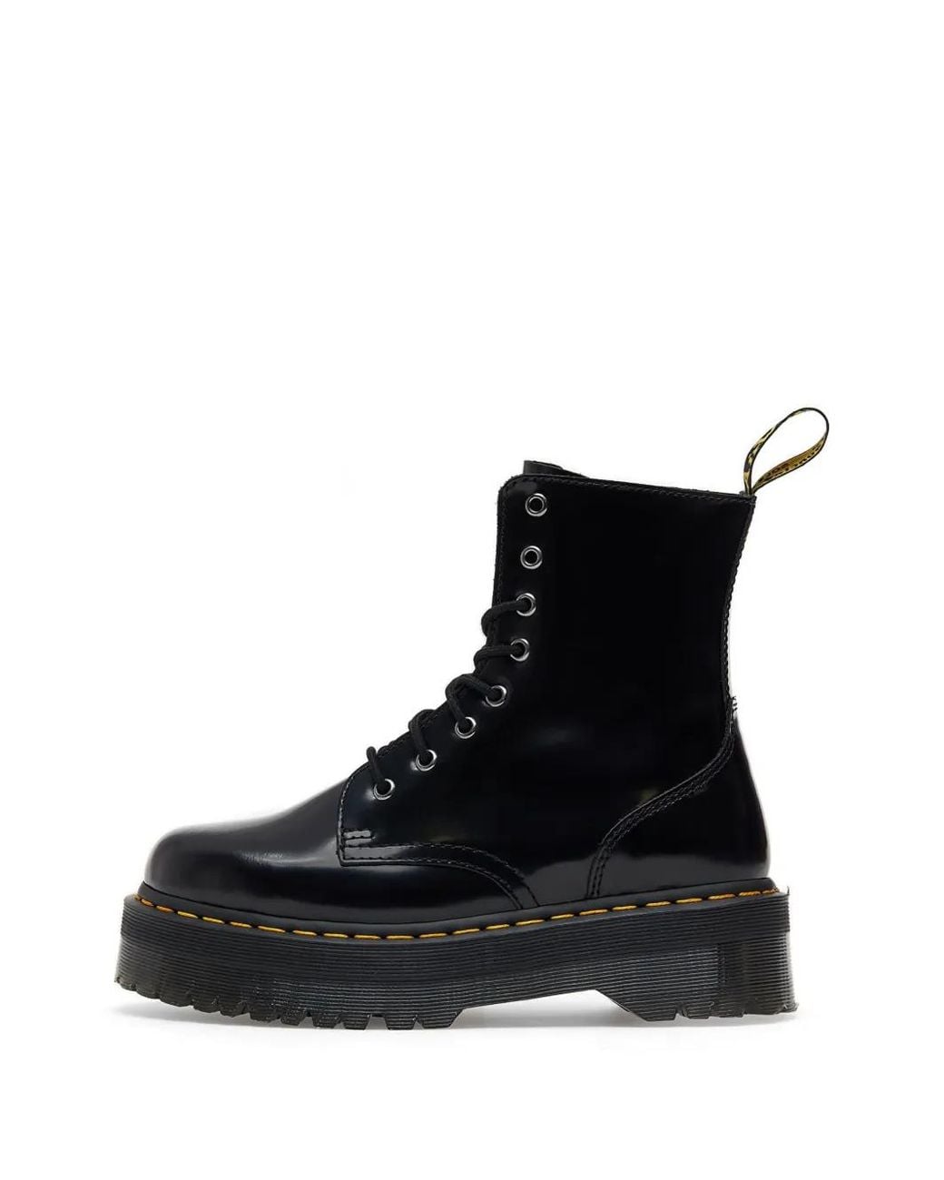 Dr. Martens Black Platform Combat Boots