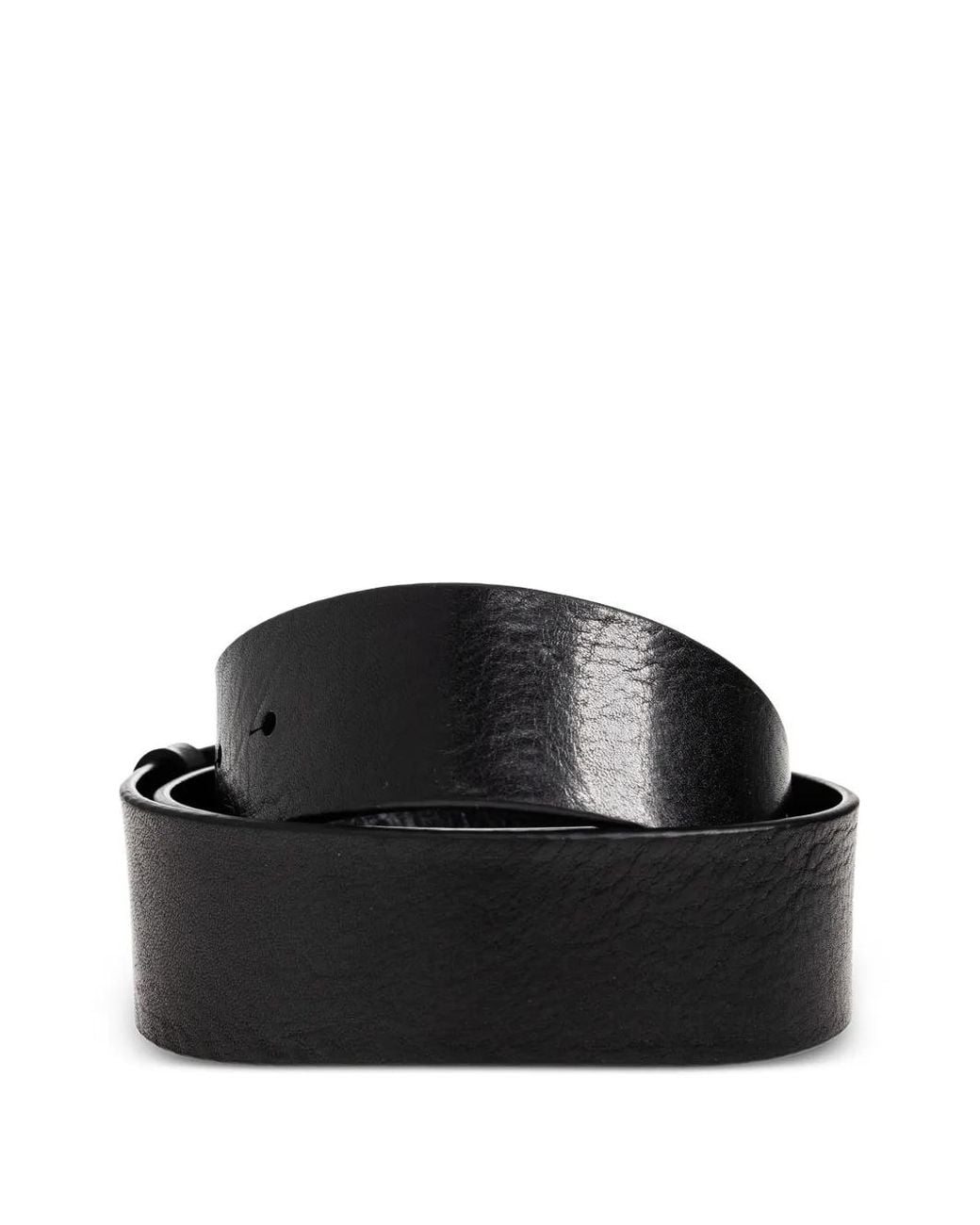 DSquared² Red Logo Plaque Belt for men