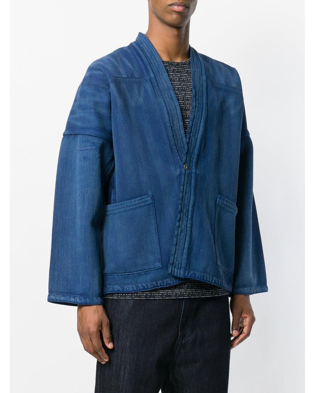 Levi's Kimono Denim Jacket in Blue for Men | Lyst