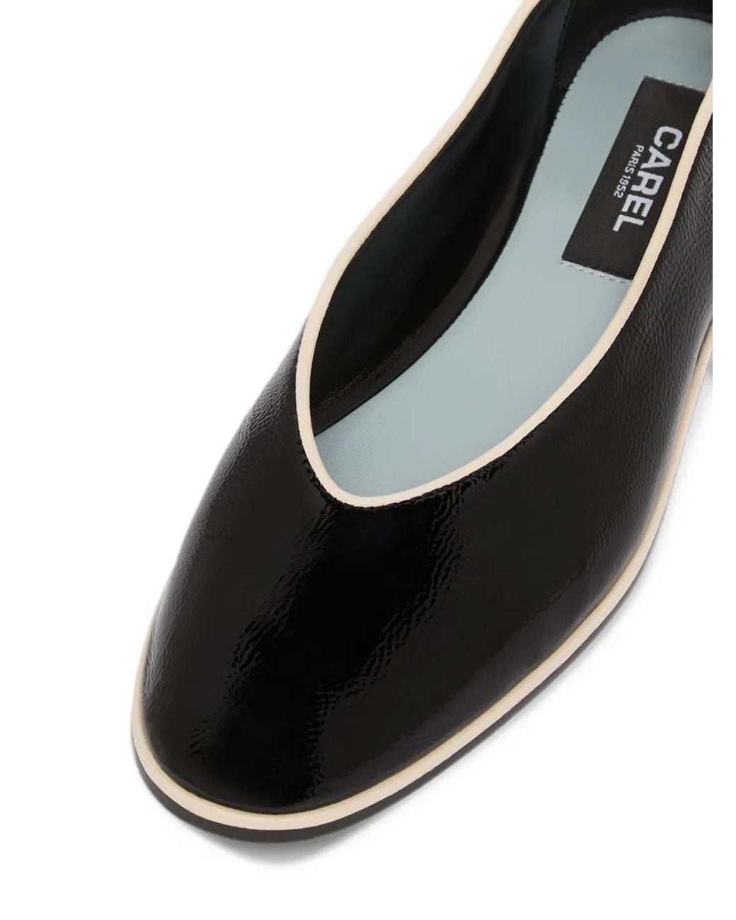 CAREL PARIS Black Amanda Ballet Flats