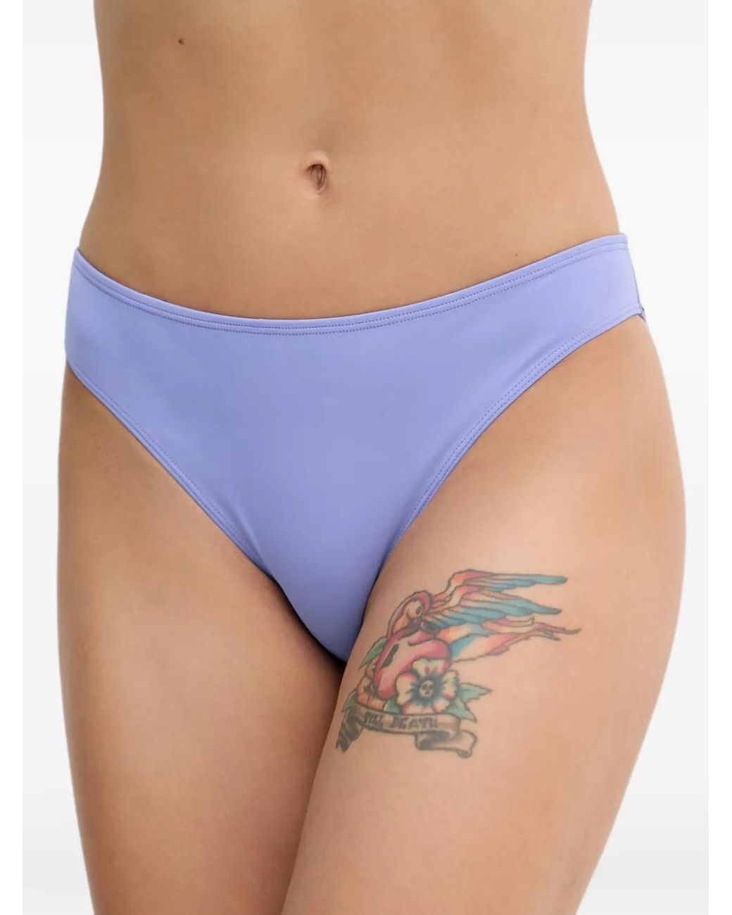 EA7 Bikini Met Logoprint in het Blue