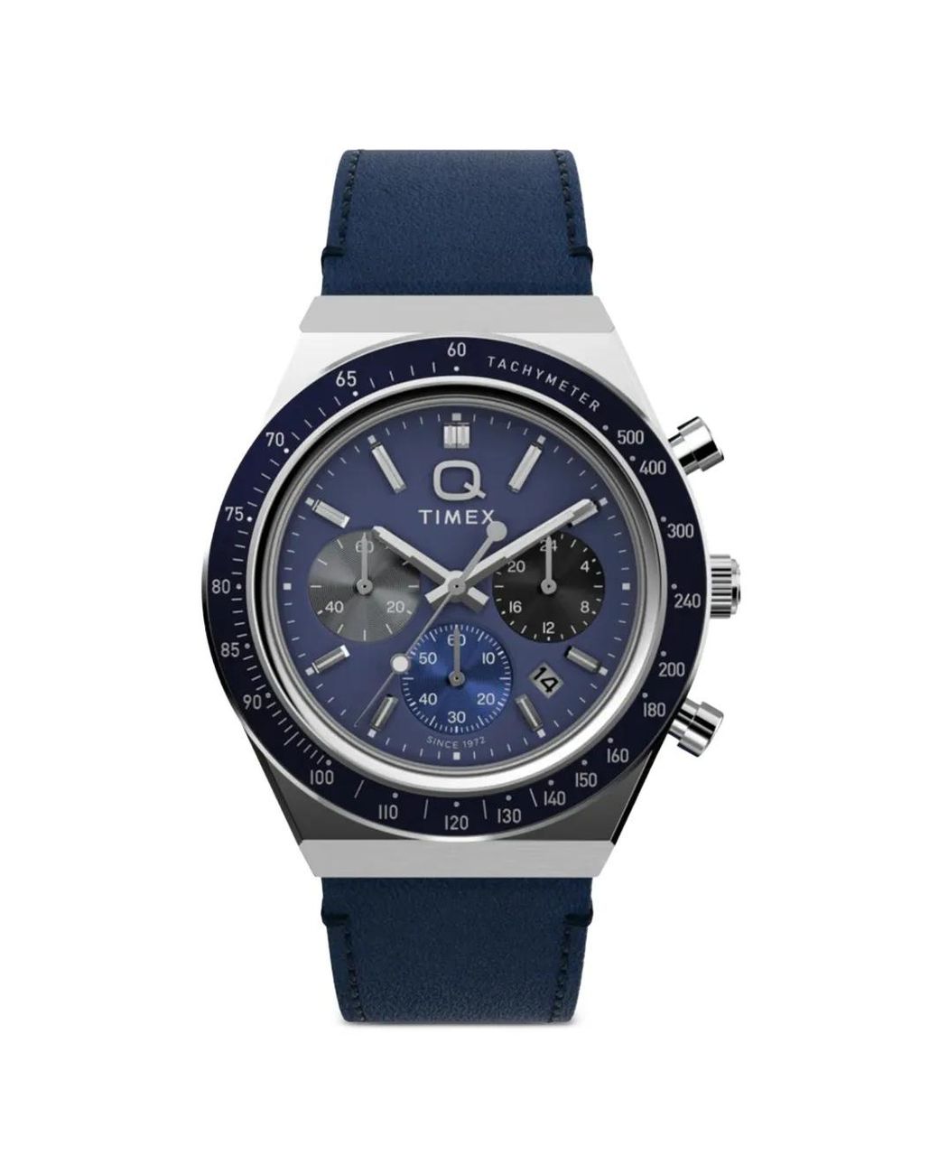 Timex Blue Chronograph 40Mm Watch for men