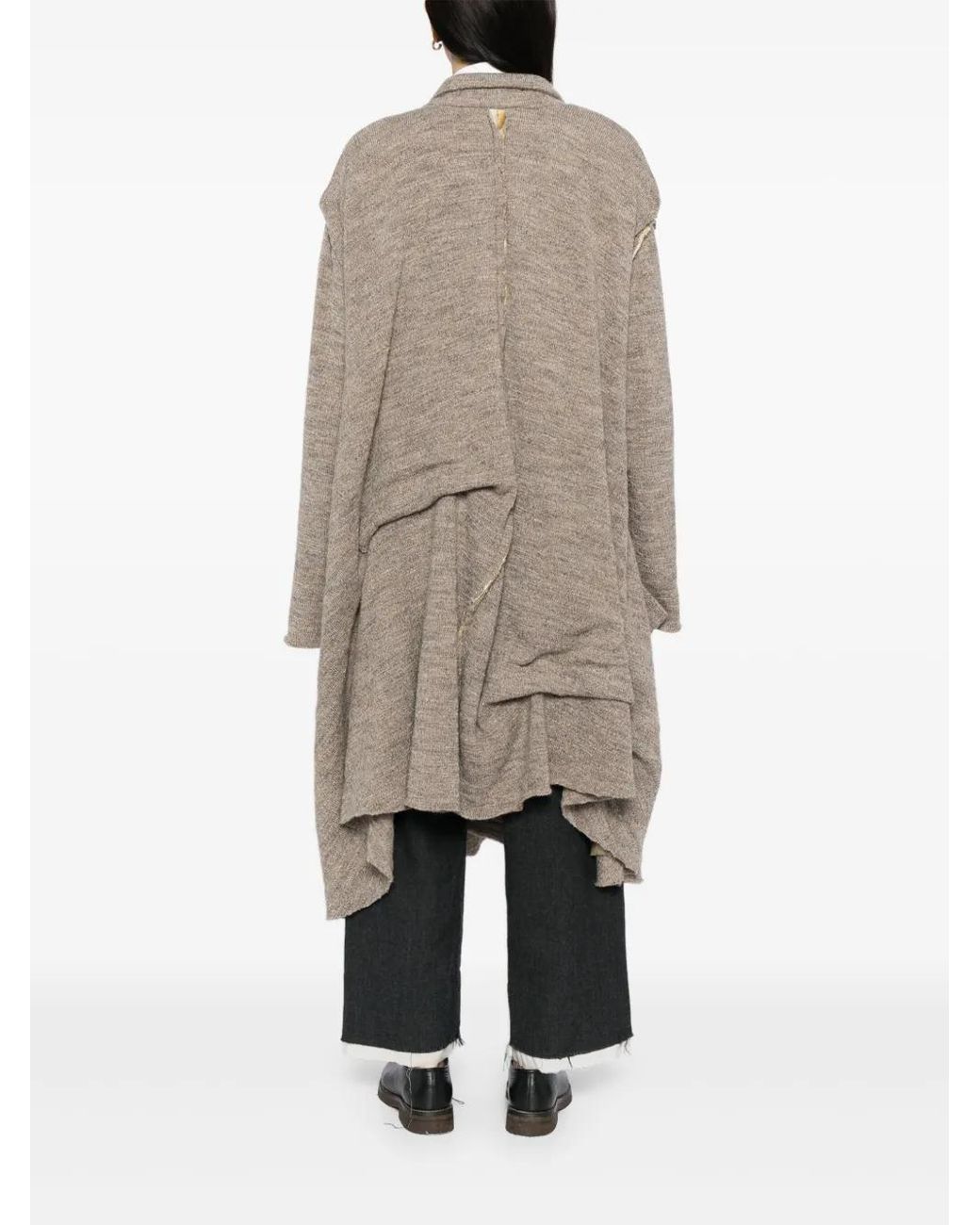CHIAHUNG SU Natural Dyed Wool Coat