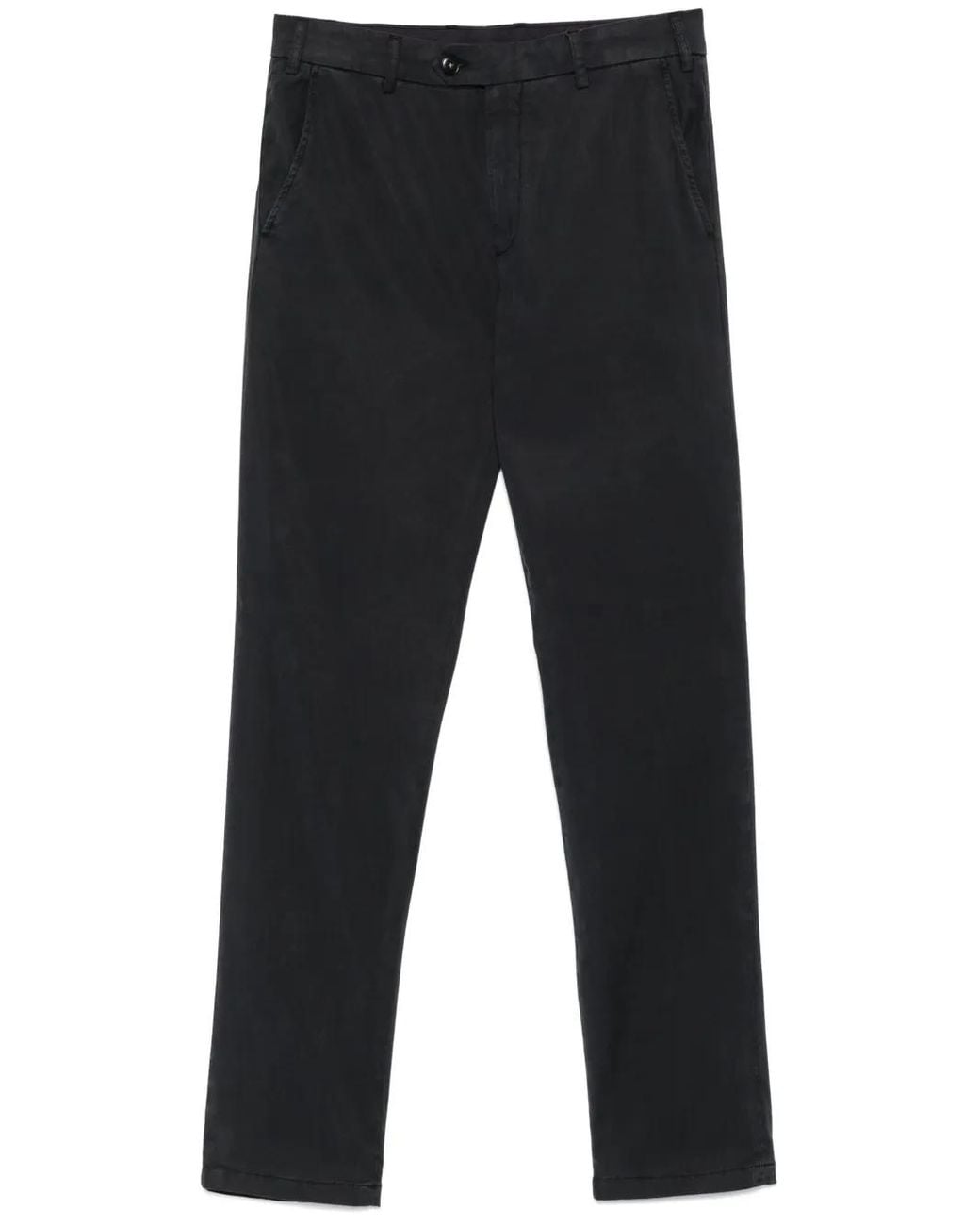 Canali Blue Tapered Chinos for men