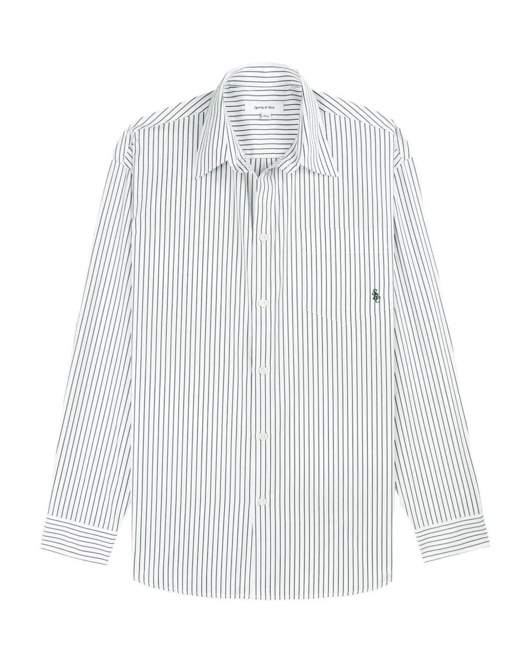 Sporty & Rich White Cotton Shirt