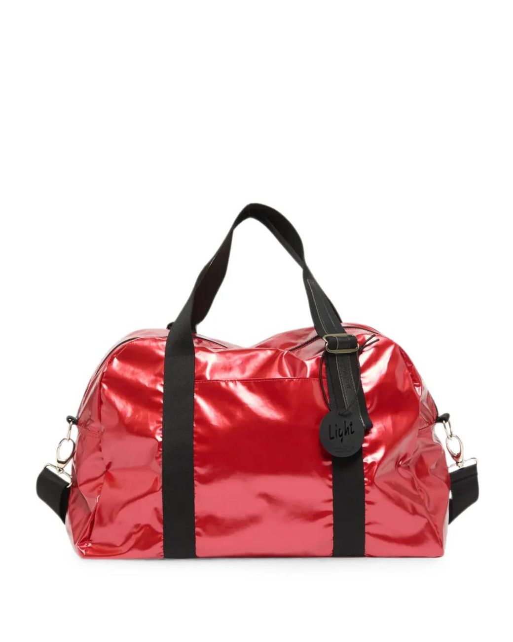 Jack Gomme Red Grand Walli Light Metallic-Finish Holdall Bag