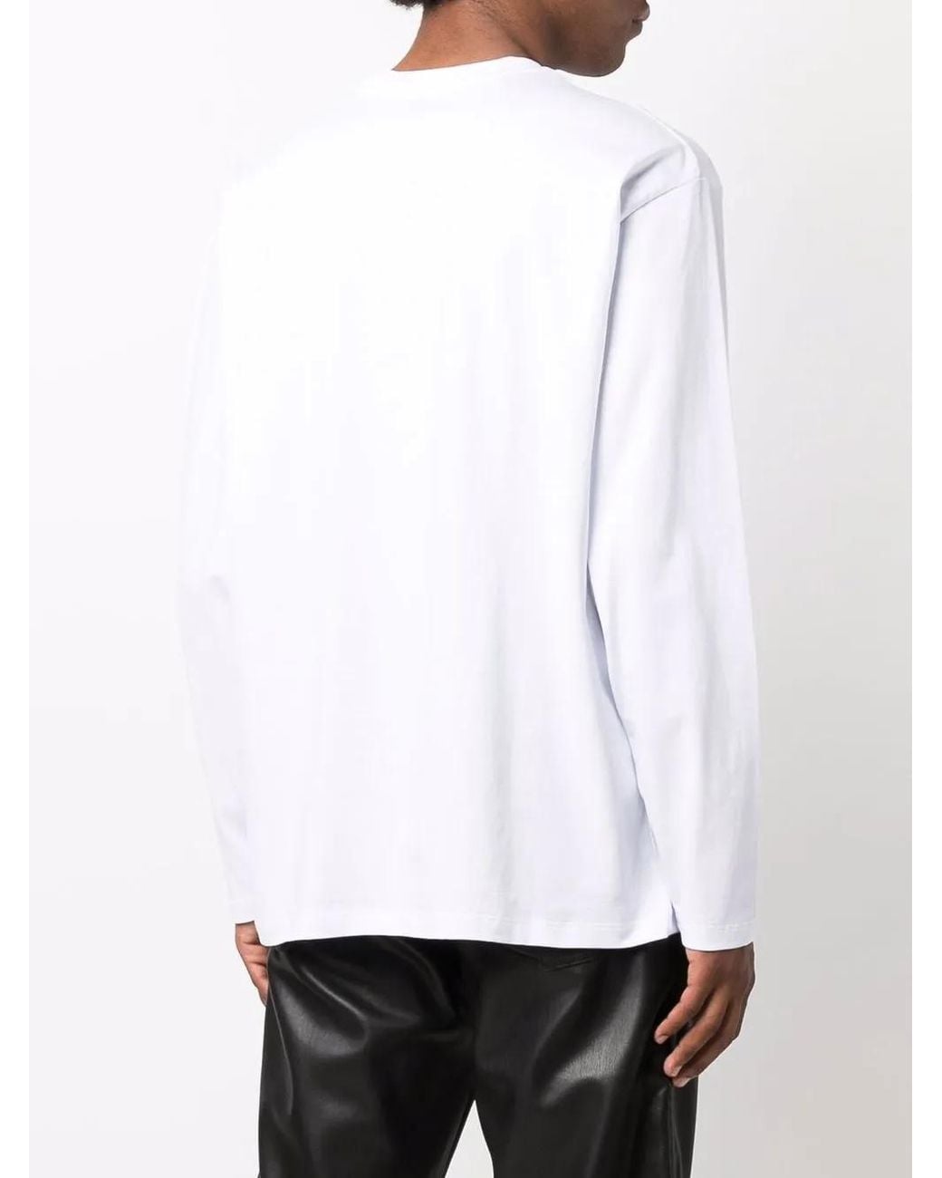 MSGM T-Shirt Met Logoprint in het White voor heren