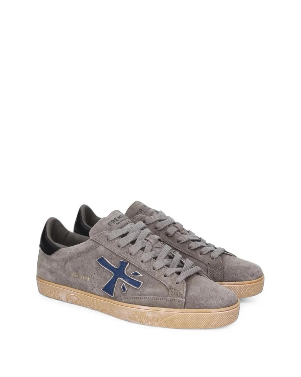Premiata White Steven 8475 Sneakers for men