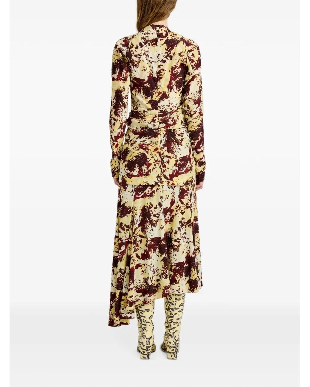 Proenza Schouler Metallic Joelle Skirt