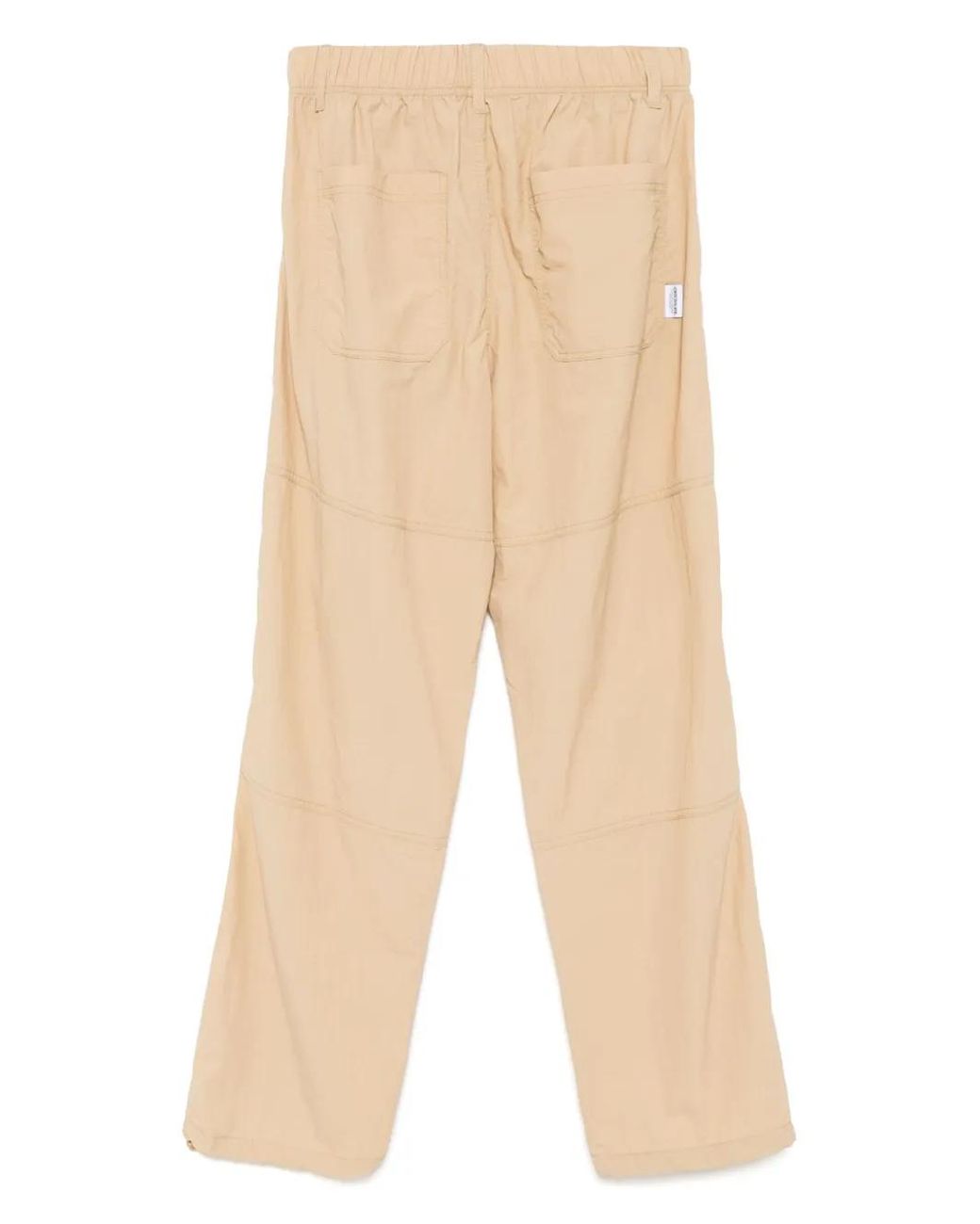 Chocoolate Natural Knee Tuck Trousers