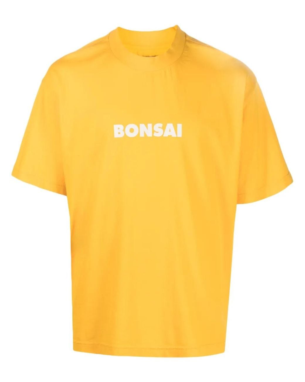 Bonsai Yellow T-Shirt À Logo Imprimé for men