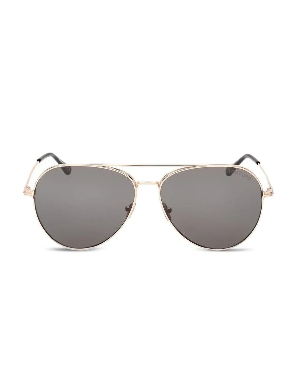Tom Ford Gray Oversized-Frame Sunglasses