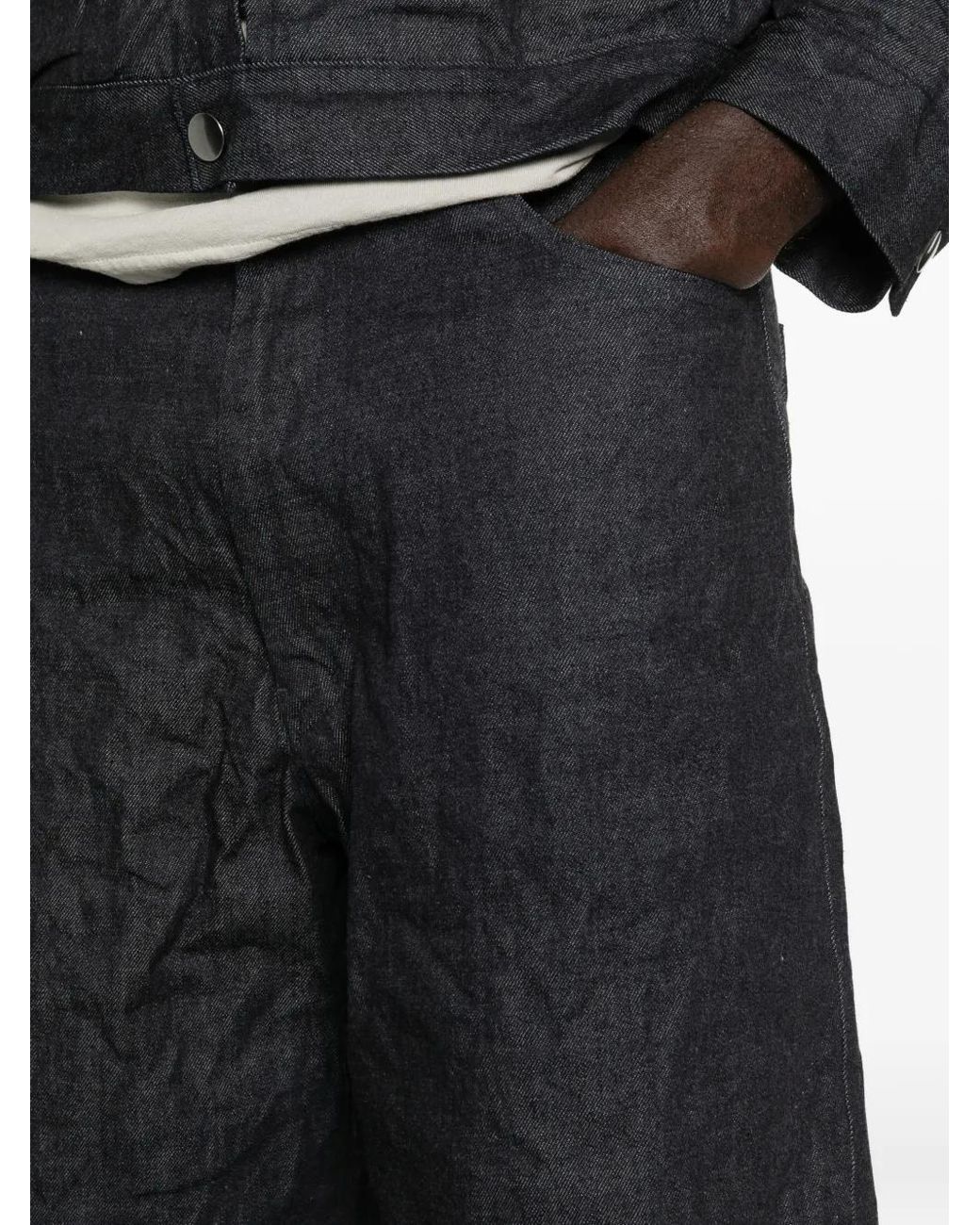 Individual Sentiments Black Shorts for men