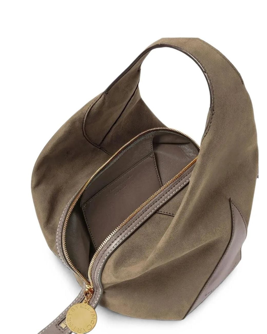 Stella McCartney Natural Appaloosa Small Bucket Bag