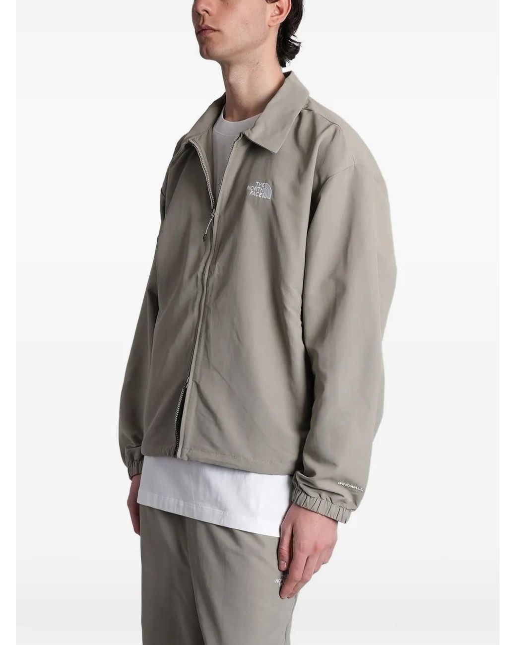 The North Face Gray Tnf Easy Wind Jacket for men