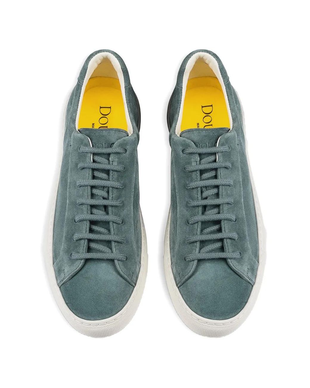 Doucal's Green Suede Sneakers