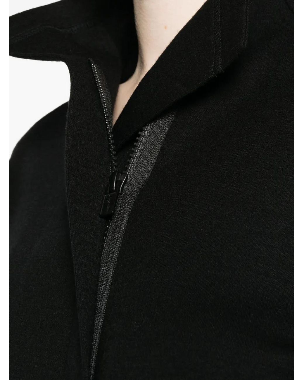 Yohji Yamamoto Black Roll-Neck Sweater