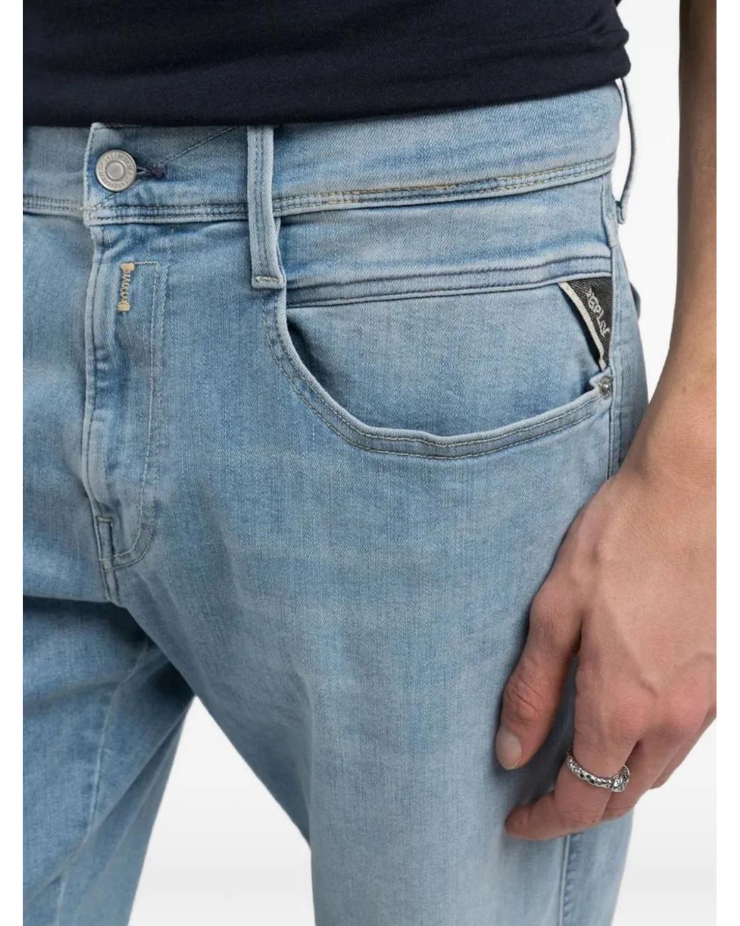 Replay Hyperflex Jeans in Blue für Herren