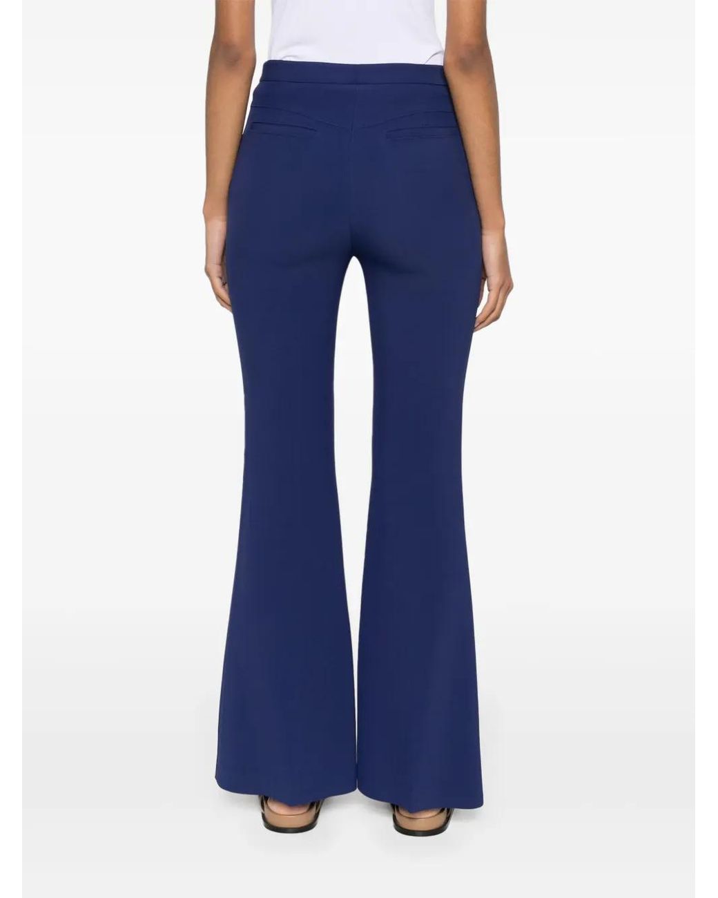 Etro Flared Pantalon in het Blue