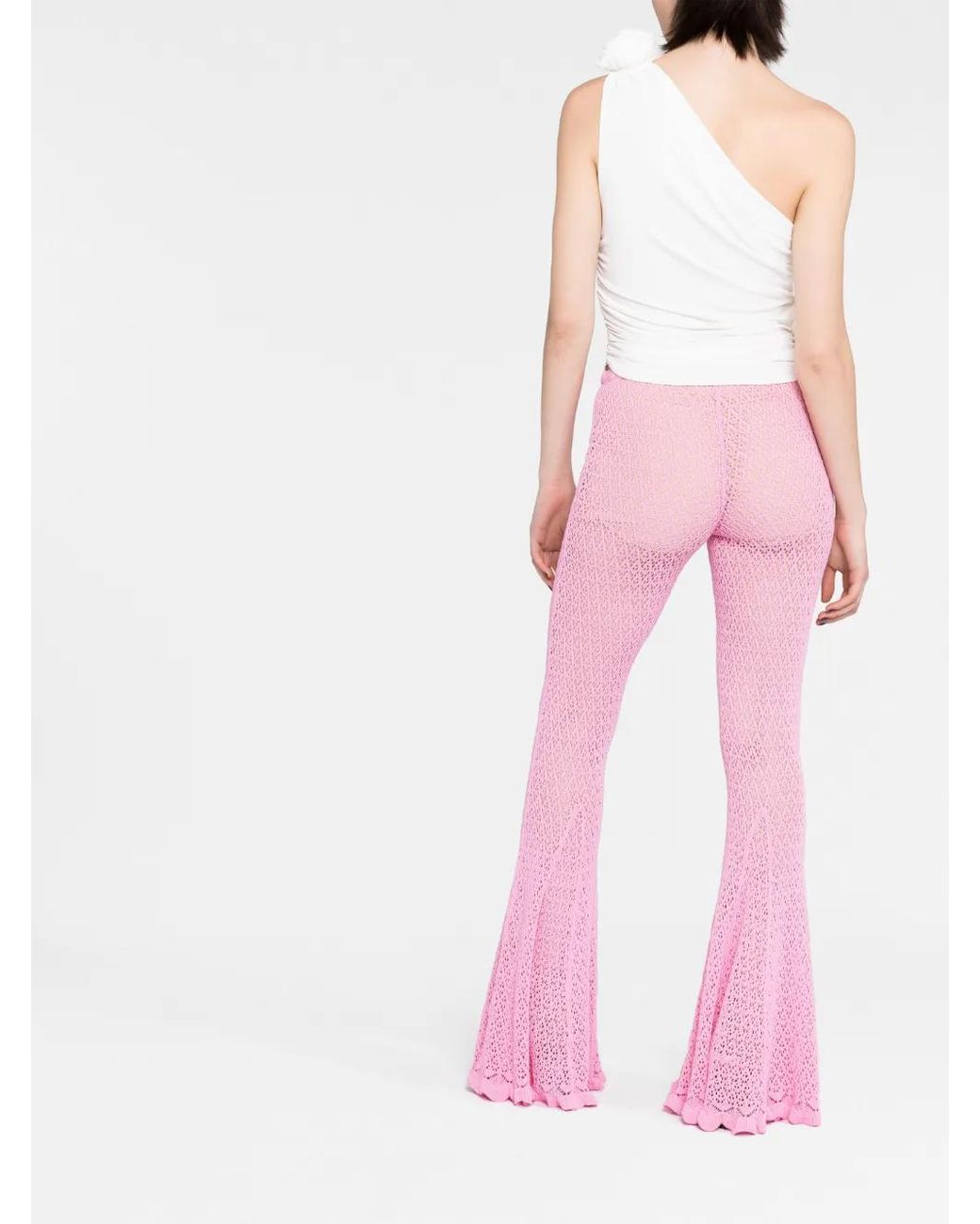 Blumarine Pink Pantalone Maglia Clothing