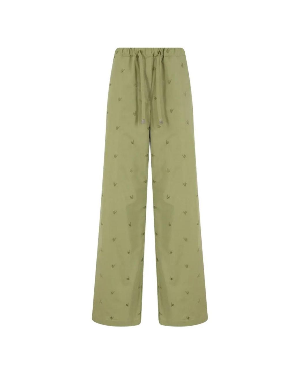 The Attico Green Military- Pants