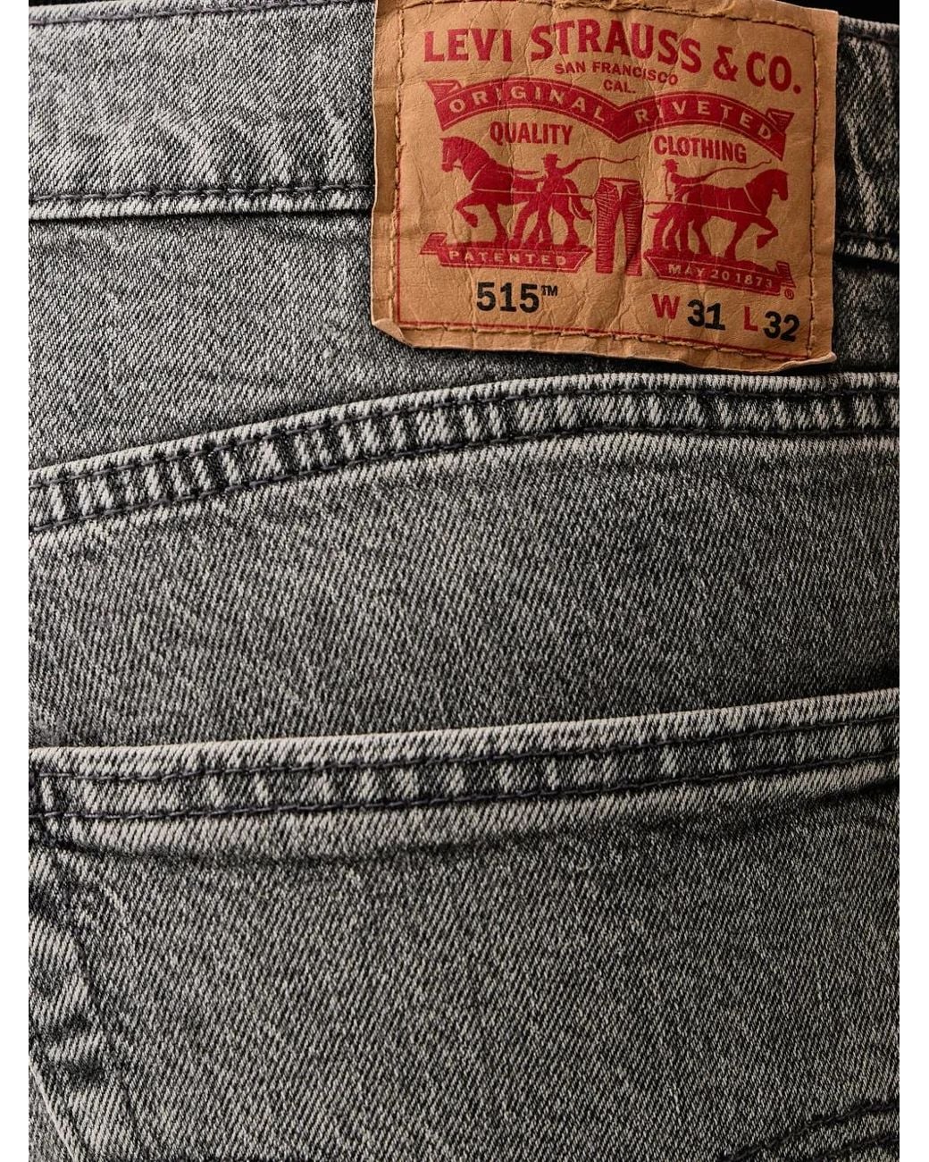 Levi's Black 515 Slim-Cut Jeans for men