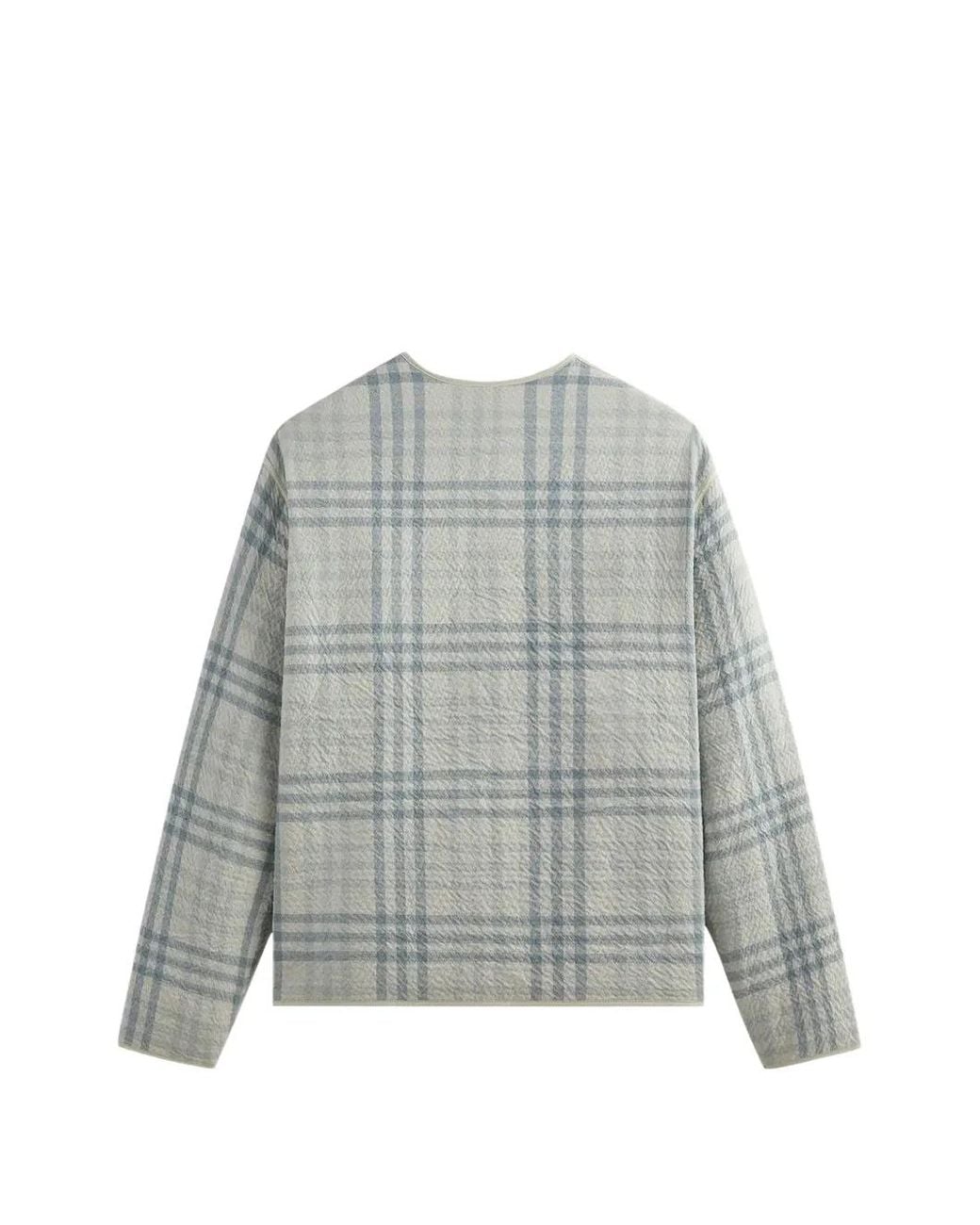 Kith Gray Rope Coaches Jacket for men