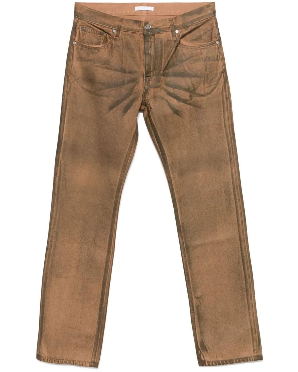 Helmut Lang Brown Worker Jeans for men