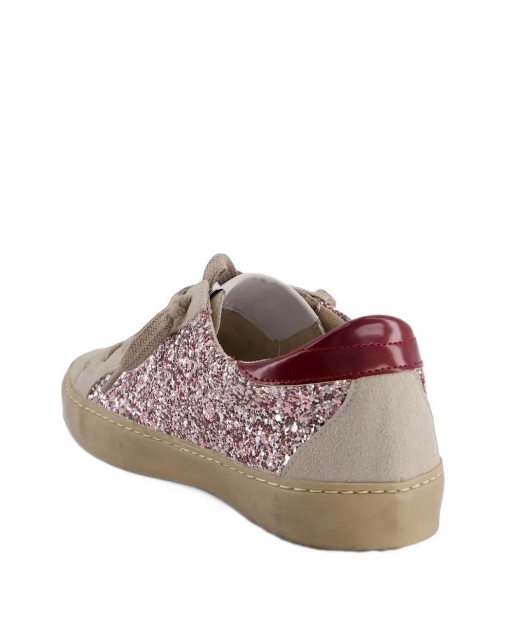 Corina Brown Glittered Retro 3 Sneakers