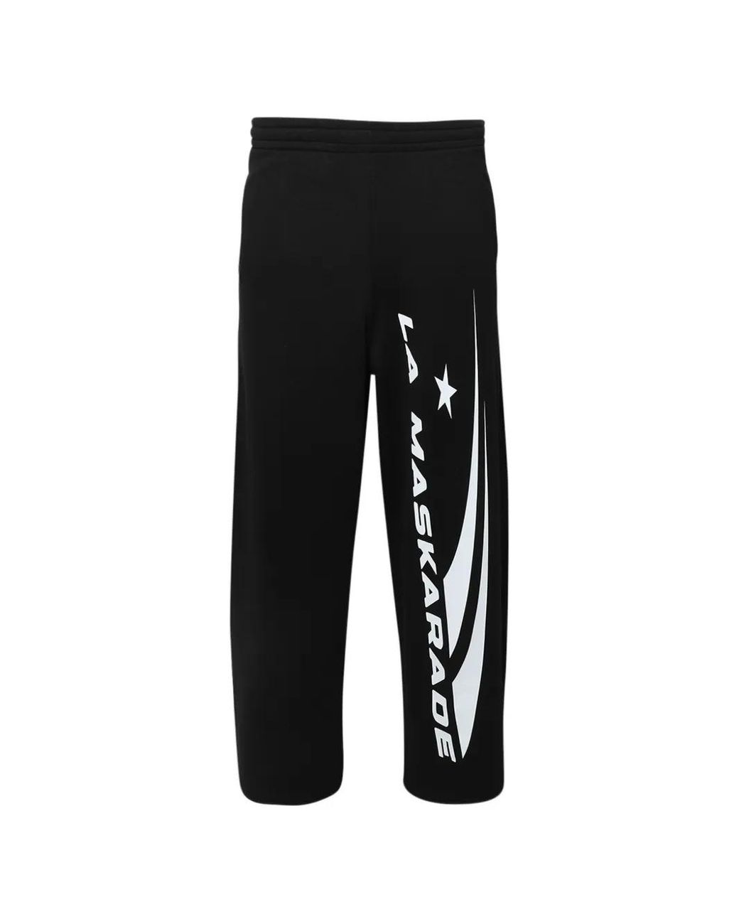 La Maskarade Black Logo-Print Track Pants for men