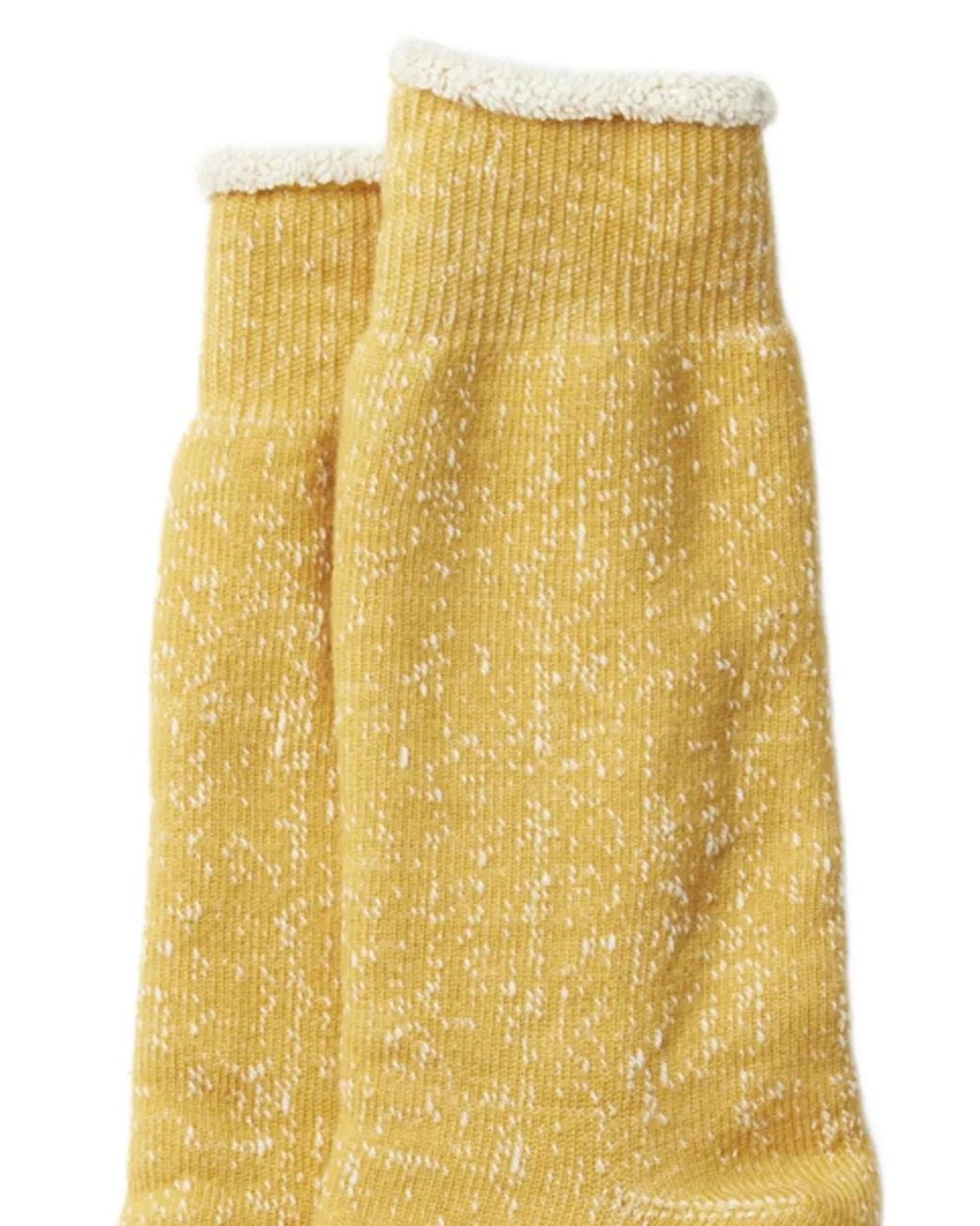 RoToTo Yellow Double-Face Socks
