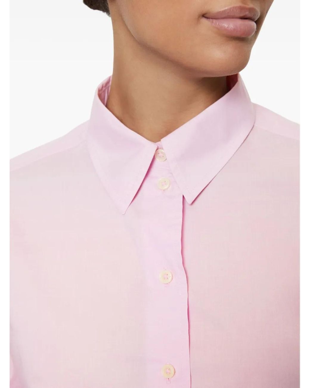 Marc O' Polo Pink Button-Down Long-Sleeve Shirt