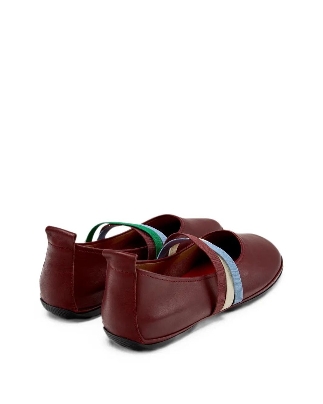Camper Red Twins Ballet Flats