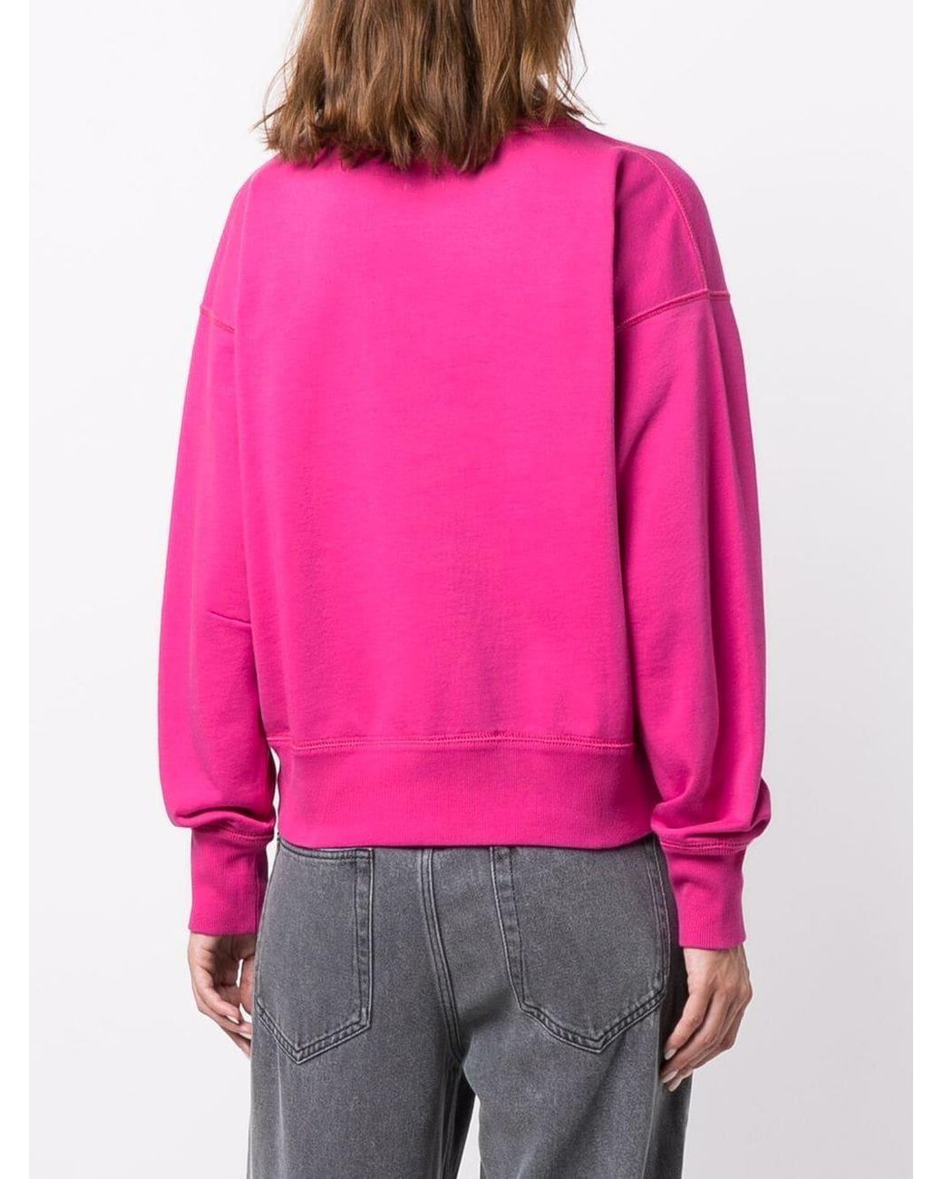 Étoile Isabel Marant Sweater Met Logo-reliëf in het Roze | Lyst NL