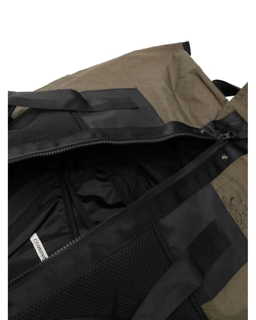 C.P. Company Logo-embroidered Travel Bag in Black for Men | Lyst UK
